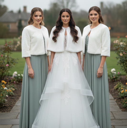 ivory_faux_fur_bolero_wrap